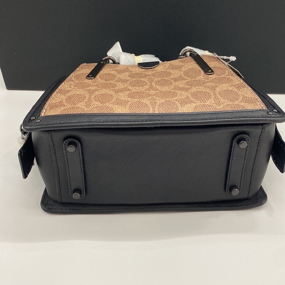 Rare NWT Coach Rexy Dreamer 21 Signature Canvas Jianguo Artists Leather Motif - Picture 5 of 11